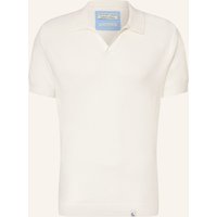 COLOURS & SONS Colours & Sons Strick-Poloshirt weiss