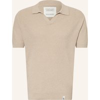 COLOURS & SONS Colours & Sons Strick-Poloshirt beige
