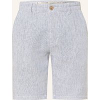 COLOURS & SONS Colours & Sons Shorts Mit Leinen blau