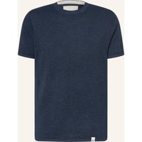 COLOURS & SONS Strickshirt blau