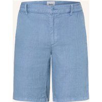 BRAX Leinenshorts blau