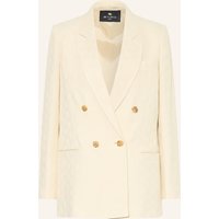 ETRO Longblazer Aus Jacquard beige