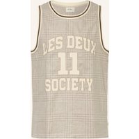 Les Deux Les Deux Tanktop Mit Leinen weiss