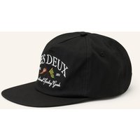 Les Deux Les Deux Cap Ivy League Twill Letterman Cap schwarz