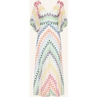 Missoni Strickkleid Mit Glitzergarn weiss