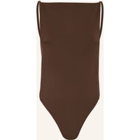 JACQUEMUS Jacquemus Badeanzug Le Maillot Sole braun