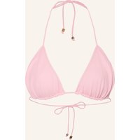 JACQUEMUS Jacquemus Triangel-Bikini-Top Le Haut De Plage rosa