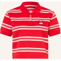 KARO KAUER Karo Kauer Piqué-Poloshirt rot