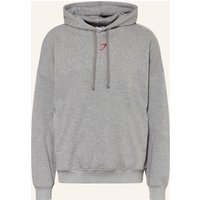GYMSHARK Gymshark Oversized-Hoodie Power Originals grau