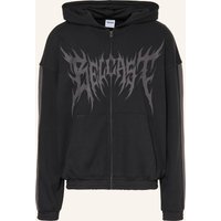 GYMSHARK Gymshark Oversized-Sweatjacke schwarz