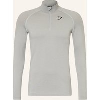 GYMSHARK Gymshark Longsleeve Vital Seamless grau