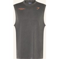 GYMSHARK Tanktop Conditioning Club Washed schwarz