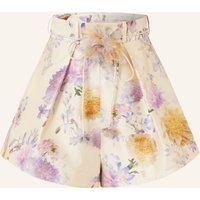 Zimmermann Zimmermann Shorts Luna Mit Seide weiss