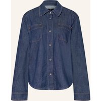 7 For All Mankind 7 For All Mankind Jeansbluse Utility Classic blau