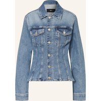 7 For All Mankind 7 For All Mankind Jeansjacke blau