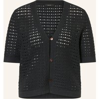Opus Strickjacke Dostal blau