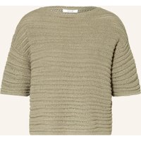 Opus Strickshirt Pinse gruen
