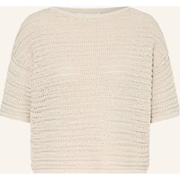 Opus Strickshirt Pinse beige