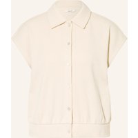 Opus Strickbluse Glaya weiss
