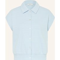 Opus Strickbluse Glaya blau