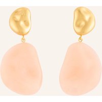 VANESSA BARONI Ohrhänger Double Nugget rosa
