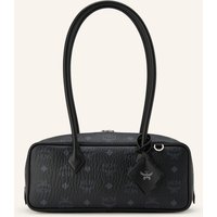 MCM Schultertasche Aren Small schwarz