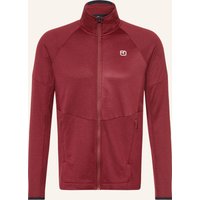 Ortovox Ortovox Midlayer-Jacke Fleece Light Grid rot