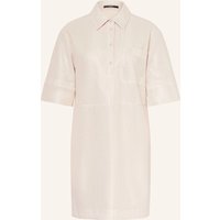 someday Someday Hemdblusenkleid Qolira In Lederoptik beige