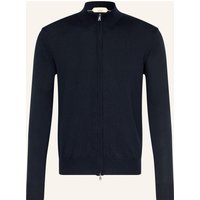 Aurélien Aurélien Strickjacke Aus Merinowolle blau