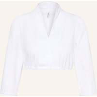 wallmann Wallmann Dirndlbluse Mit 3/4-Arm weiss