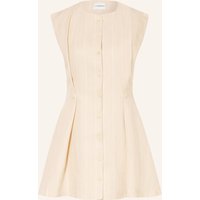 CLAUDIE PIERLOT Claudie Pierlot Kleid Mit Leinen beige