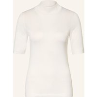 BRUNELLO CUCINELLI Brunello Cucinelli Strickshirt Aus Cashmere Mit Seide weiss
