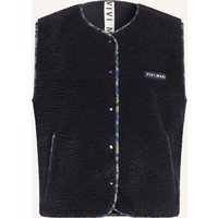 VIVI MARI Vivi Mari Teddyfell-Weste blau