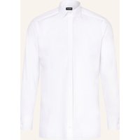 Olymp Smoking-Hemd Luxor Modern Fit Mit Umschlagmanschette weiss