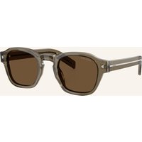 Transparent Terra/Dark Brown