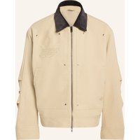 BEIGE / DUNKELGRAU