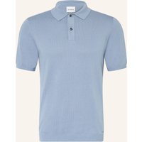 ROY ROBSON Roy Robson Strick-Poloshirt blau