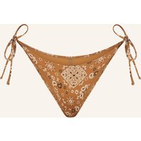 SKIMS Skims Triangel-Bikini-Hose Signature Swim braun