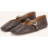Inuovo Inuovo Mary-Jane-Ballerinas braun