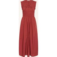 Part Two Part Two Kleid Borgnettepw Mit Rüschen rot