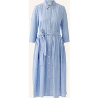Oui Oui Hemdblusenkleid blau