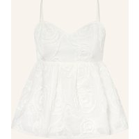 co'couture Co'couture Blusentop Leyacc weiss
