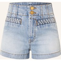 Zimmermann Zimmermann Jeansshorts Indra blau