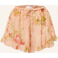 Zimmermann ZIMMERMANN Seidenshorts mit Rüschen