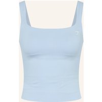 GYMSHARK Tanktop Vital Seamless blau