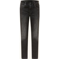 ag jeans Cropped Jeans Ex Boyfriend Slim schwarz