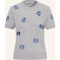 dorothee schumacher Dorothee Schumacher Strickshirt Blooming Statements Mit Cashmere grau