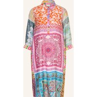 MILANO ITALY Hemdblusenkleid mit 3/4-Arm