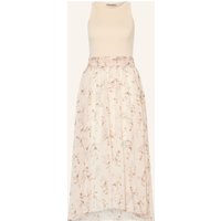AllSaints Allsaints Kleid Zenia Im Materialmix braun