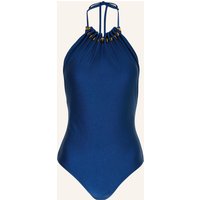 Zimmermann Zimmermann Neckholder-Badeanzug Aster blau